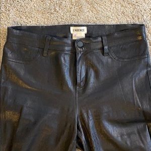 L’AGENCE Leather Pants